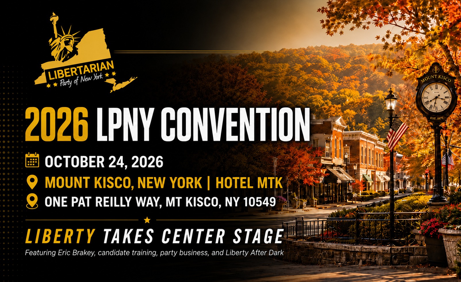 2026 LPNY Convention October 24, 2026 Mount Kisco, New York